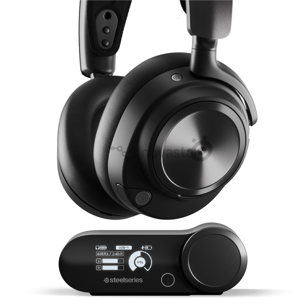 Steelseries Arctis Nova Pro Wireless, PlayStation & PC, black - Wireless gaming headset