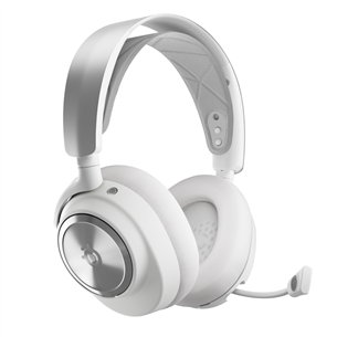 Steelseries Arctis Nova Pro Wireless, PlayStation & PC, baltos - Belaidės ausinės 61524