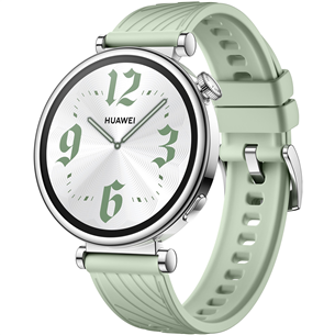 Huawei Watch GT4, 41 mm, sidabrinis/žalias - Išmanusis laikrodis 55020CES