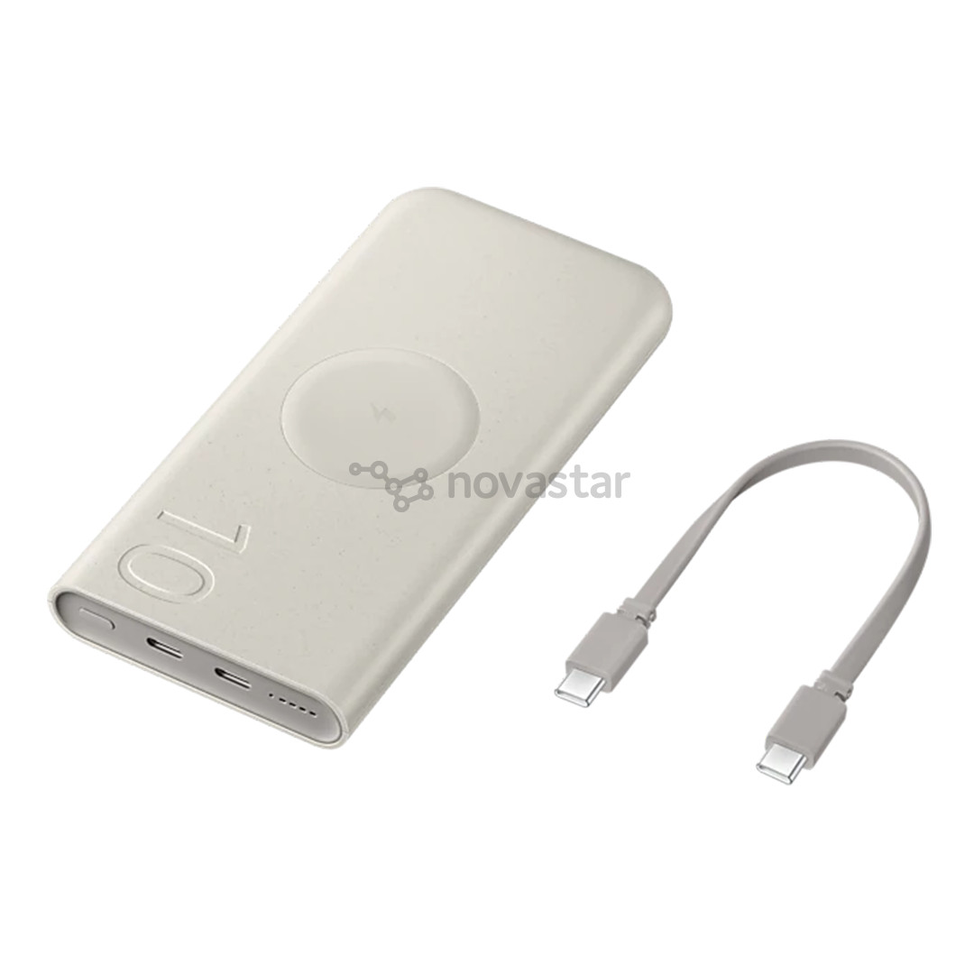 Samsung Wireless Power Bank, 10000 mAh, beige - Power bank