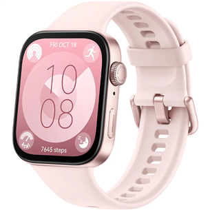 Huawei Watch Fit 3, rožinis - Išmanusis laikrodis 55020CEF
