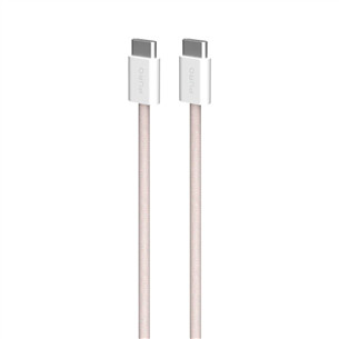 Puro Fabrik 2.0, USB-C to USB-C, 60 Вт, розовый - Кабель PUCCCFABK415MTROSE