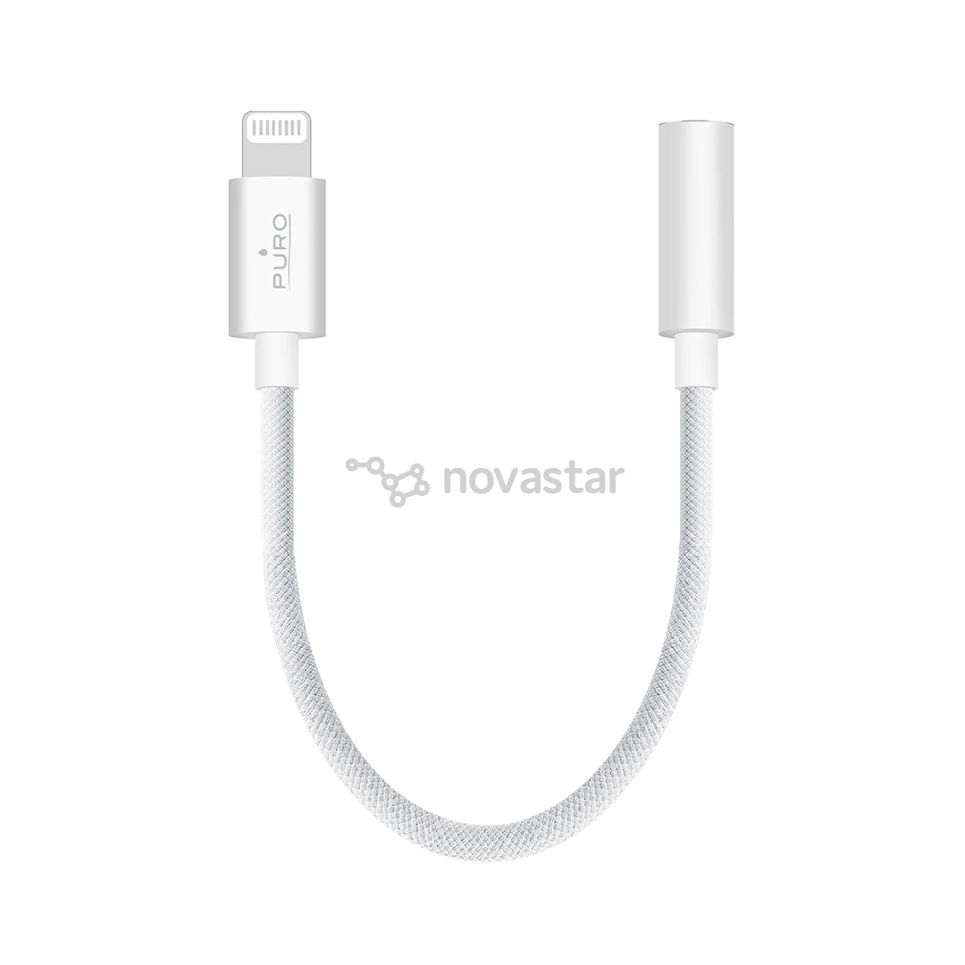 Puro Fabrik, 3,5 mm - Lightning, white - Adapter