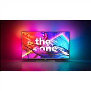 Philips The One PUS8959, 55'', 4K UHD, LED LCD, juodas - Televizorius
