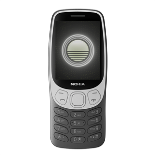 Nokia 3210 4G, Dual SIM, juodas  - Mobilus telefonas 1GF025CPA2L01