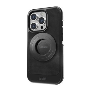 SBS LockPro case, iPhone 15 Pro Max, juodas - Dėklas TEURIP1567P