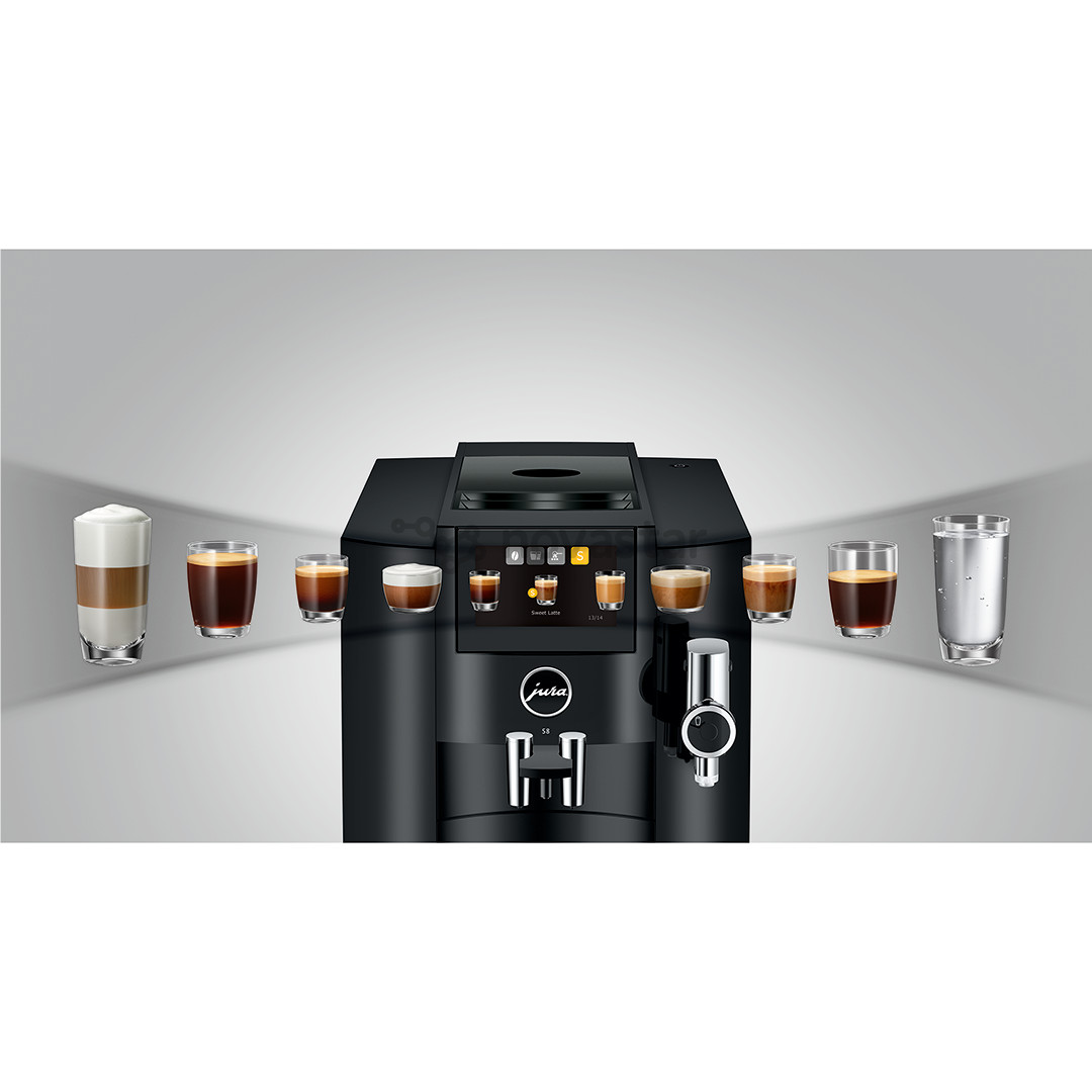 Kavos aparatas JURA S8 Piano Black (EB)