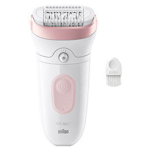 Braun Silk epil 7, Wet & Dry, white/pink - Epilator SE7000