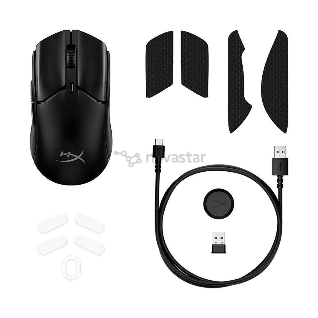 HyperX Pulsefire Haste 2 Mini, juoda - Belaidė pelė