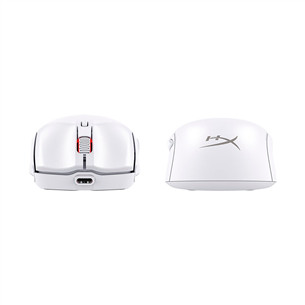HyperX Pulsefire Haste 2 Mini, balta - Belaidė pelė