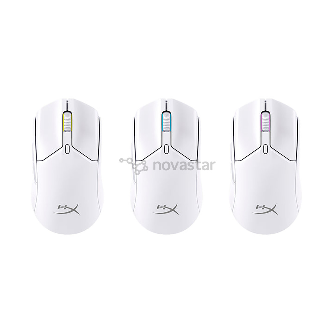 HyperX Pulsefire Haste 2 Mini, balta - Belaidė pelė