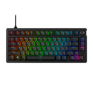 HyperX Alloy Rise 75, Linear, US, juoda - Klaviatūra 7G7A4AA#ABA