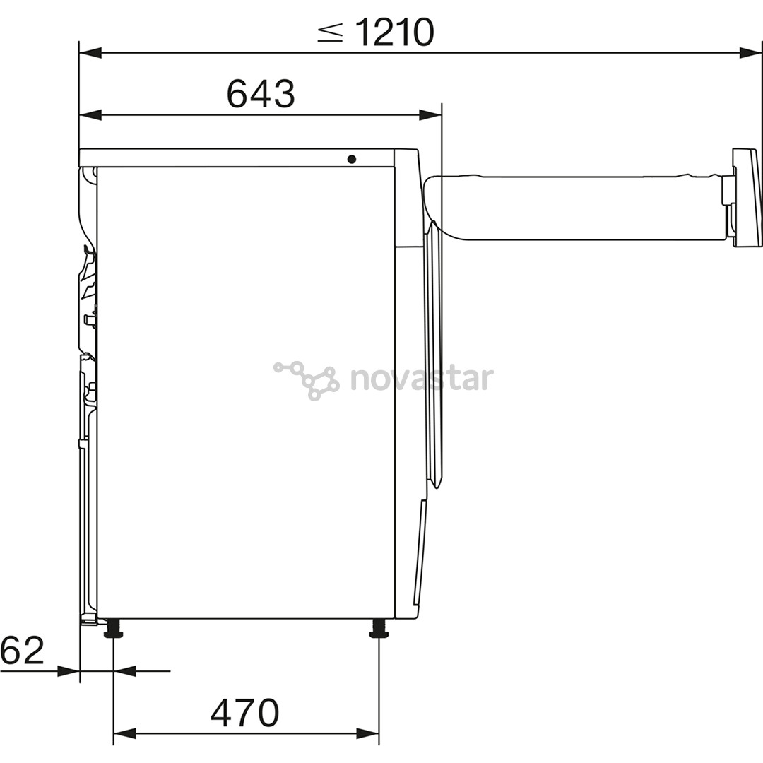 Miele 125 Gala Edition, 9 kg, gylis 64,3 cm - Džiovyklė