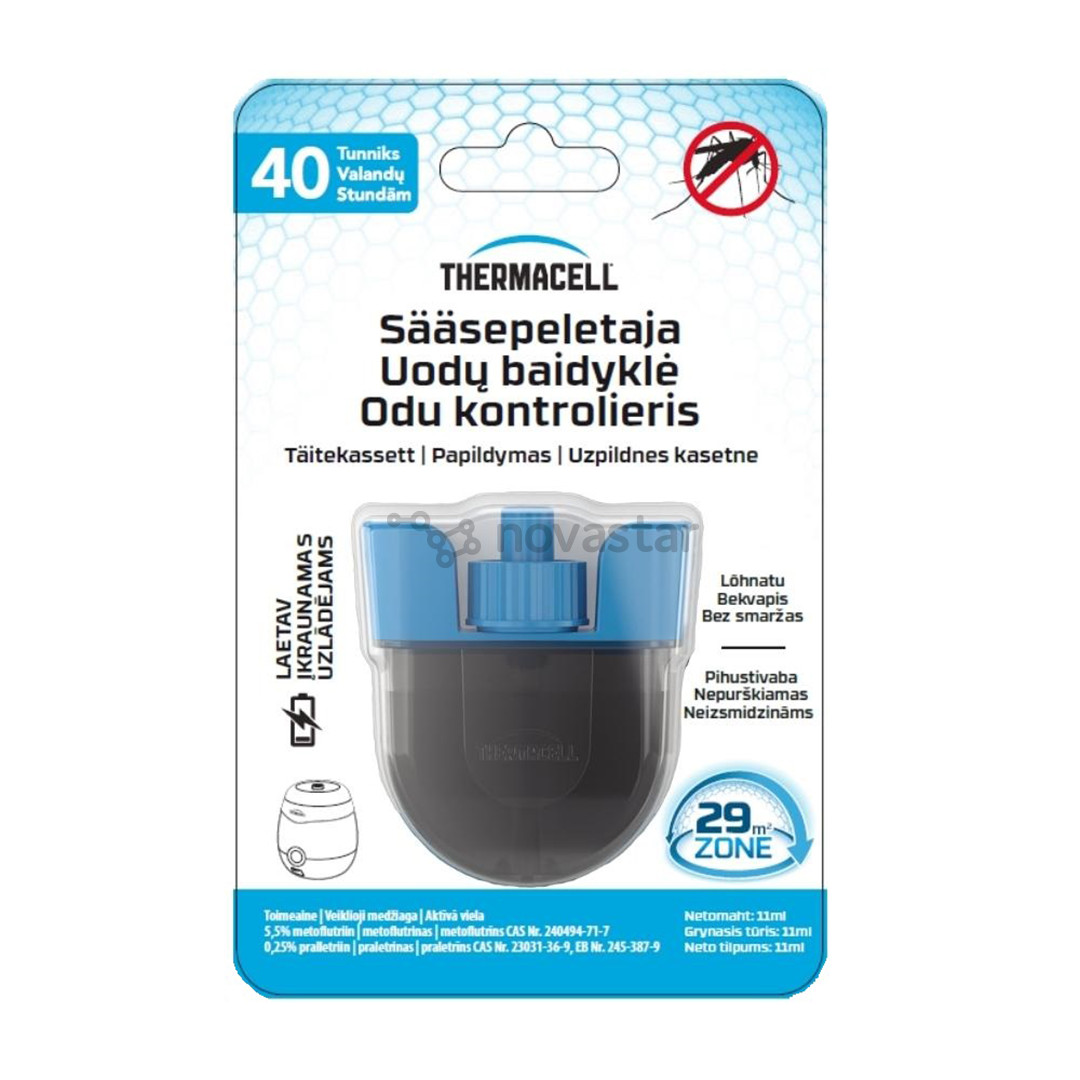 Thermacell E55, 40 val. - Vabzdžių atbaidymo prietaiso papildymas