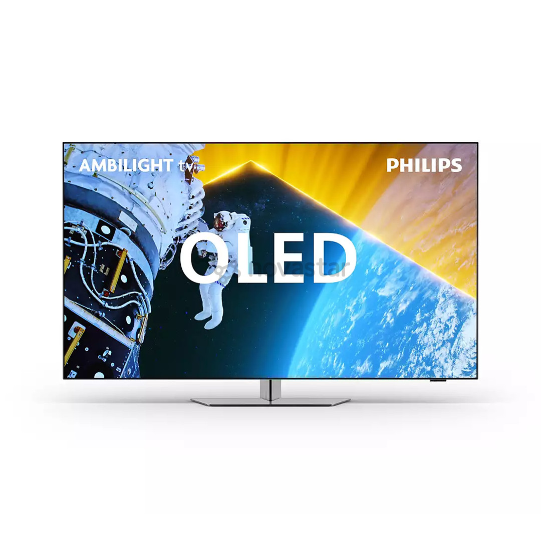 Televizorius Philips OLED819, 55'', 4K UHD, OLED, sidabro spalvos