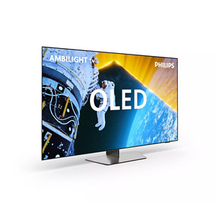 Televizorius Philips OLED819, 55'', 4K UHD, OLED, sidabro spalvos