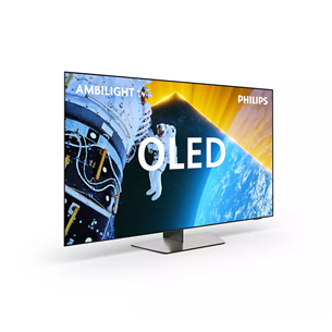 Philips OLED819, 55'', 4K UHD, OLED, sidabrinis - Televizorius