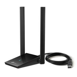 TP-Link Archer TX20U Plus, AX1800, WiFi 6, juodas - USB WiFi adapteris