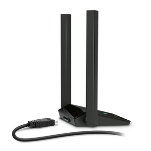 TP-Link Archer TX20U Plus, AX1800, WiFi 6, juodas - USB WiFi adapteris