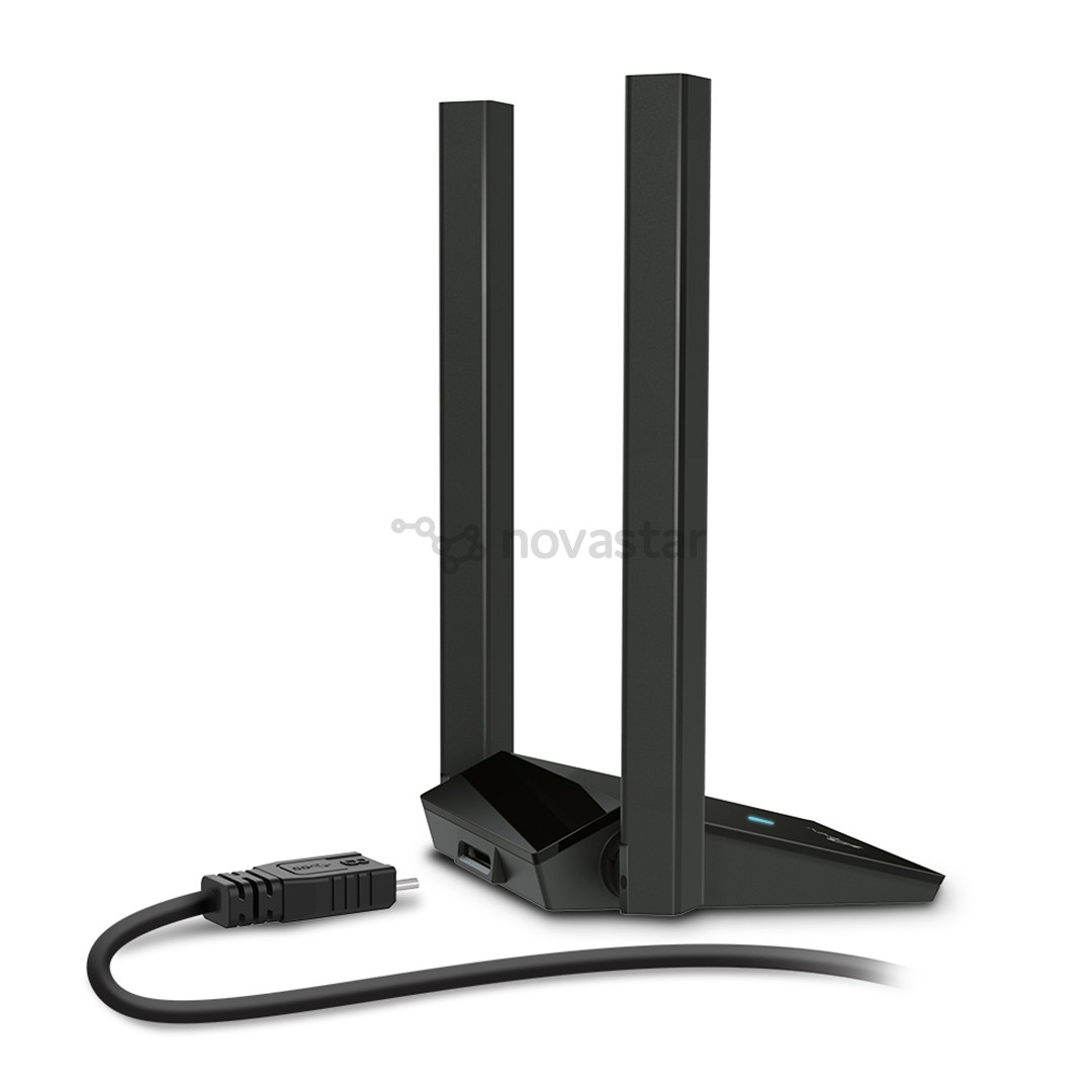 TP-Link Archer TX20U Plus, AX1800, WiFi 6, juodas - USB WiFi adapteris
