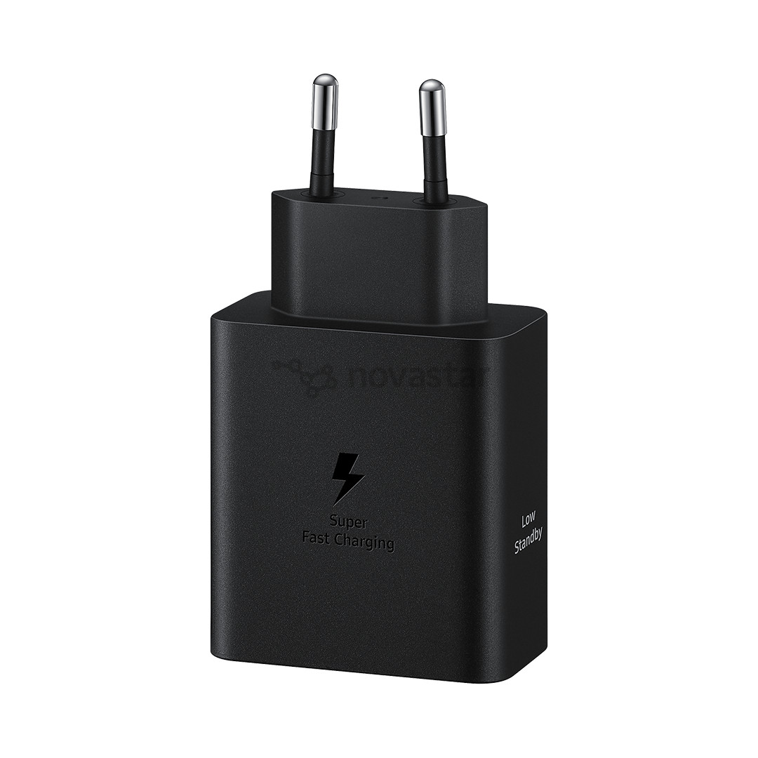 Samsung Dual USB-C, 50 W, juodas - Maitinimo adapteris