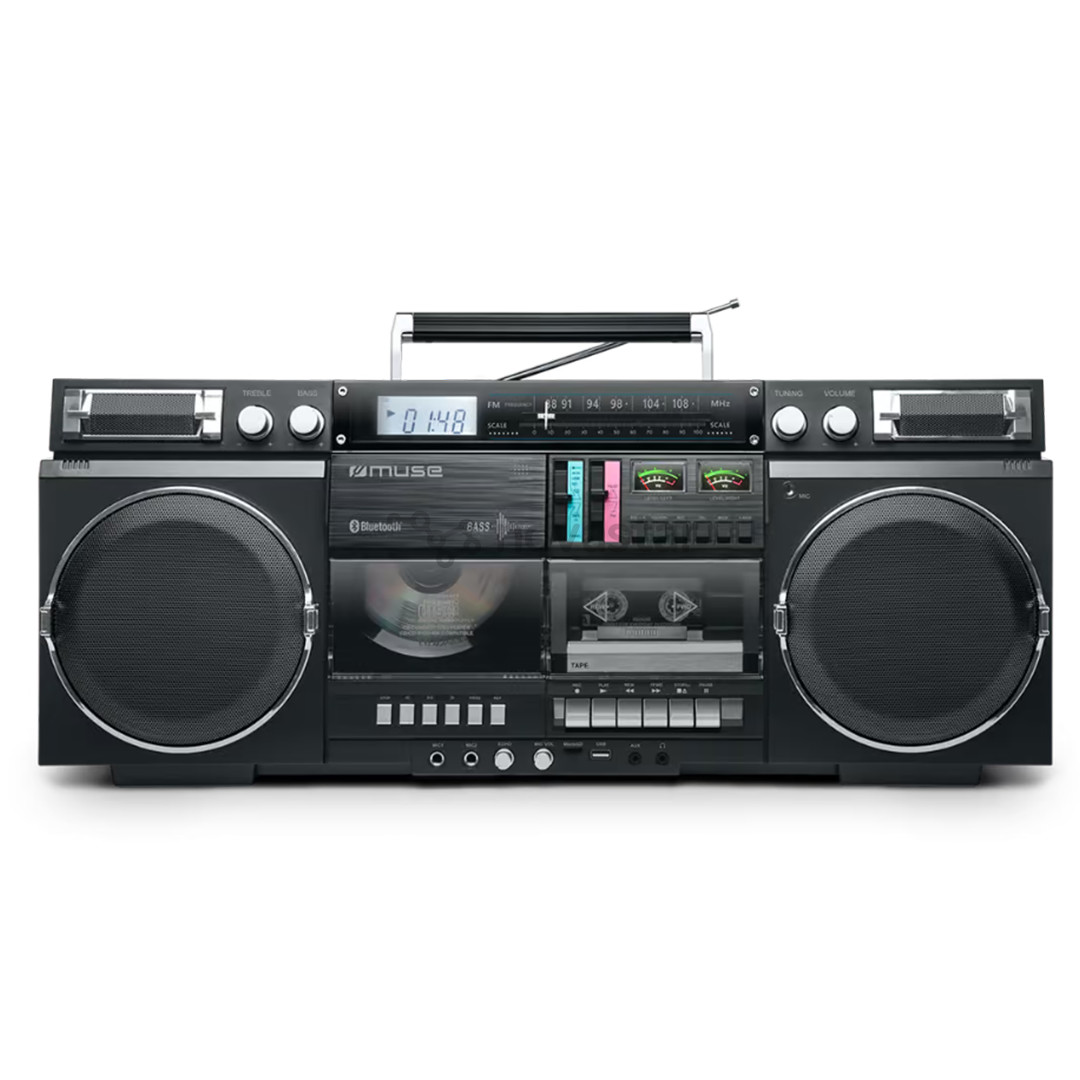 Muse M-380 Ghetto Blaster, juoda - Magnetola