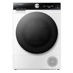 Hisense, 10 kg, gylis 61 cm - Džiovyklė DH7S107BW