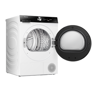 Hisense, 10 kg, depth 61 cm - Clothes dryer
