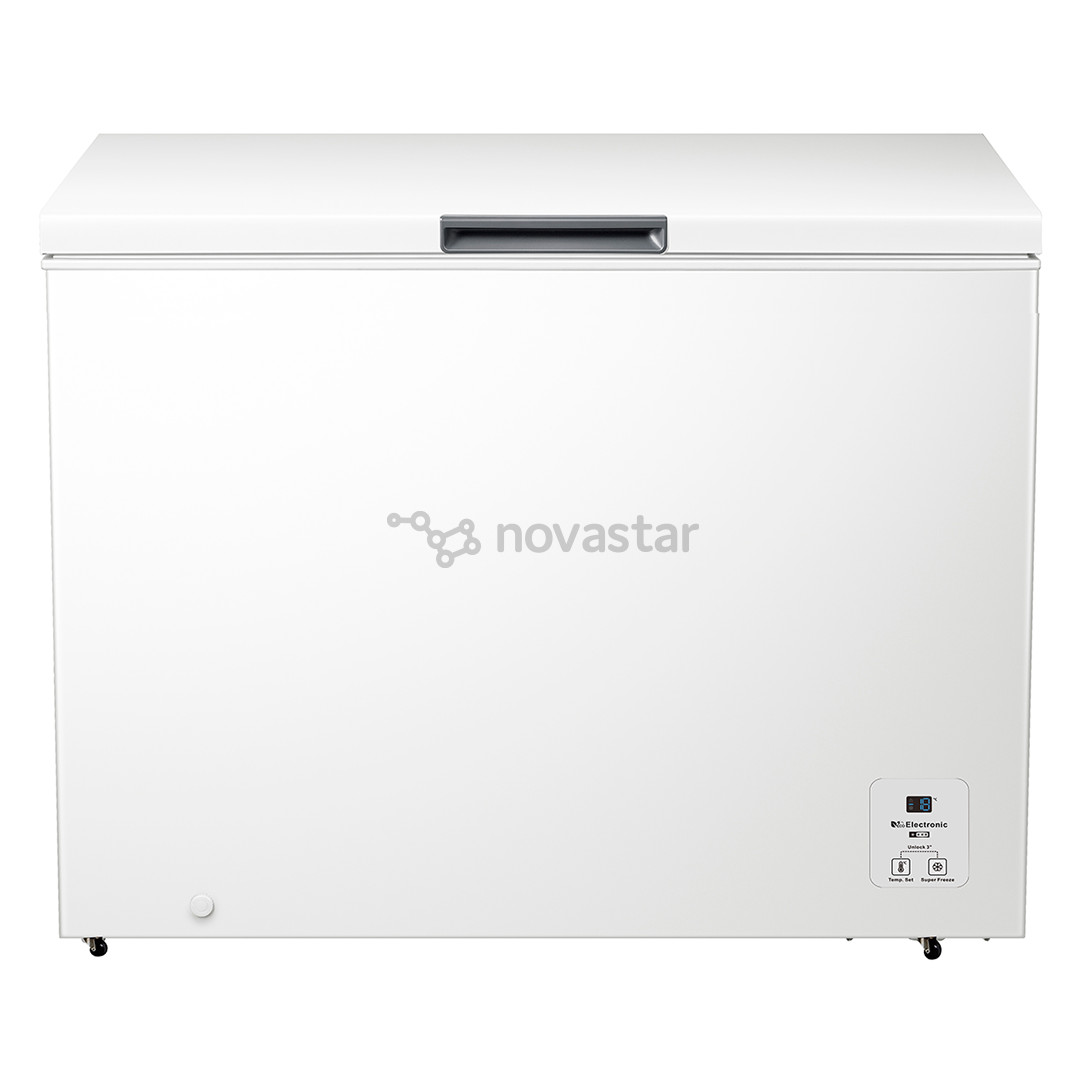 Hisense, 297 L, aukštis 85 cm, baltas - Šaldiklis