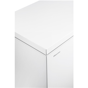 Hisense, 297 L, aukštis 85 cm, baltas - Šaldiklis