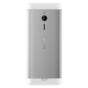 Nokia 230 Dual SIM, baltas - Mobilus telefonas