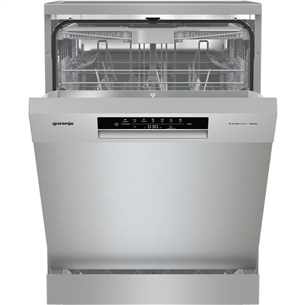 Gorenje, 16 komplektų talpa, pilka - Indaplovė GS643D90X