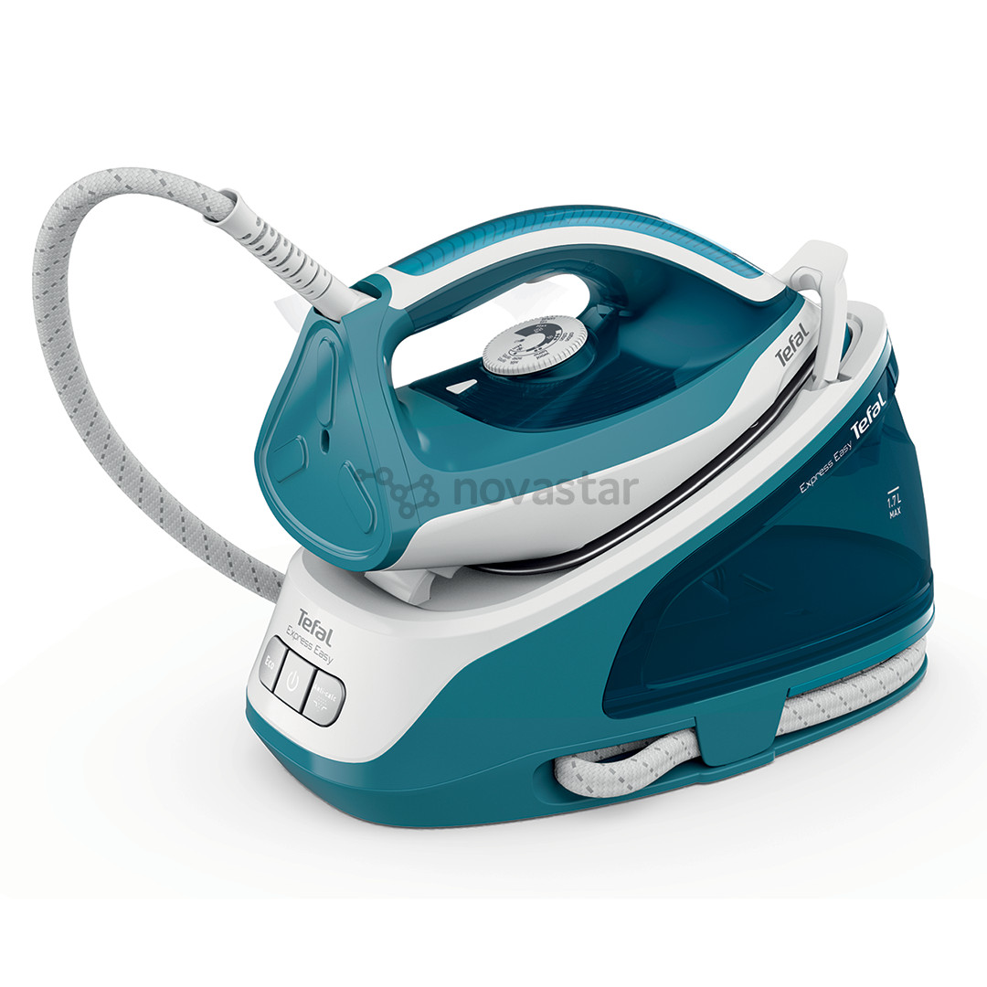 Tefal Express Easy, 2200 W, mėlyna/balta - Lyginimo sistema