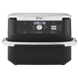 Ninja Foodi FlexDrawer Dual, 10,4 л, 2470 Вт, черный - Аэрогриль AF500EU