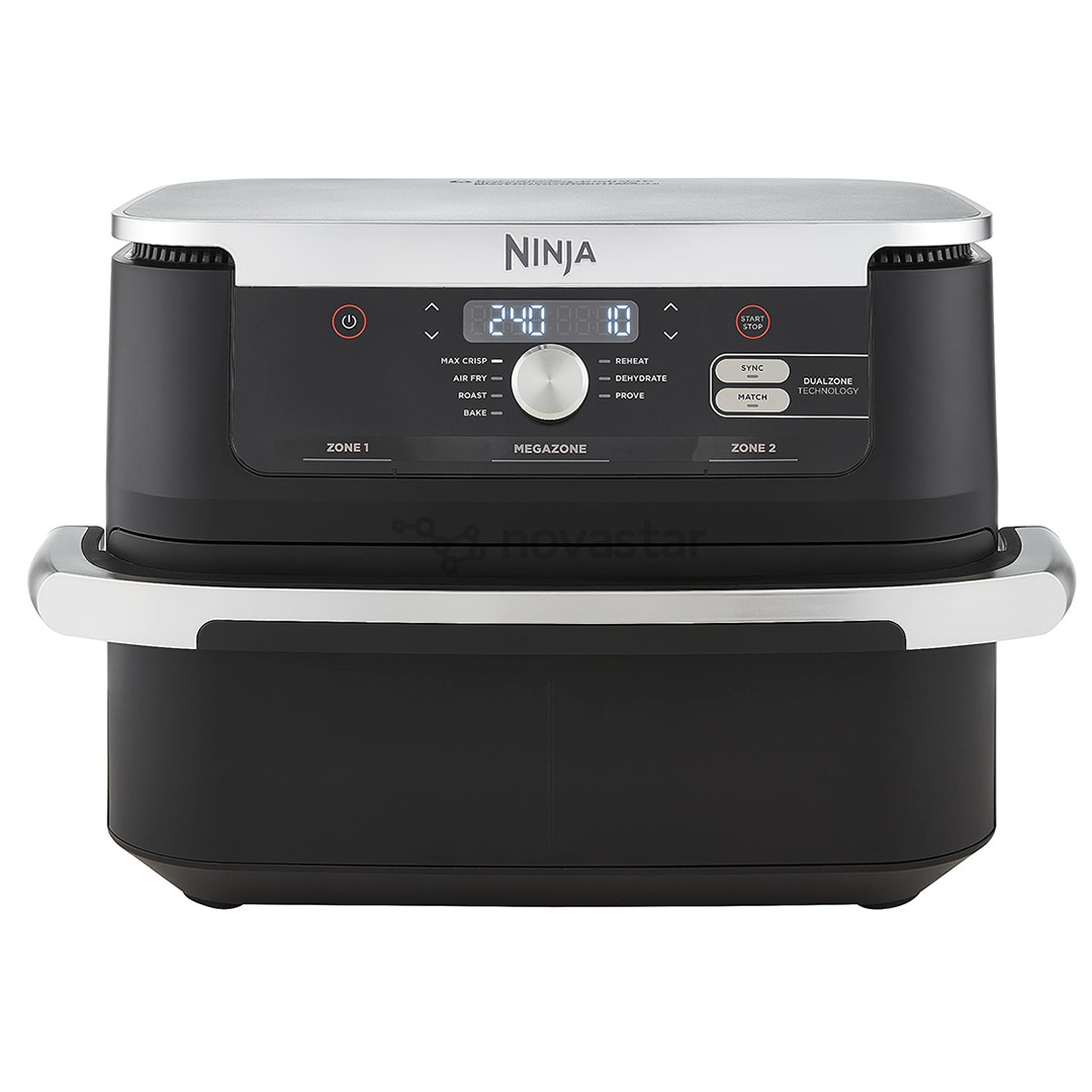 Ninja Foodi FlexDrawer Dual, 10.4 L, 2470 W, juoda - Karšto oro gruzdintuvė