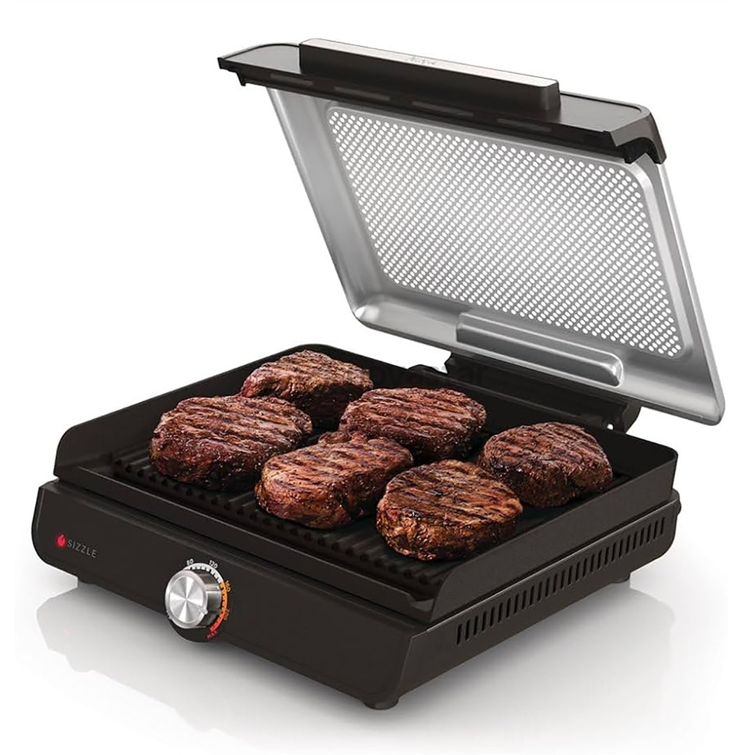 Ninja Sizzle, juodas - Elektrinis grilis