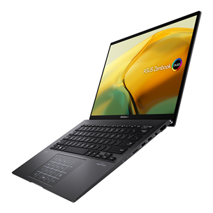 ASUS Zenbook 14, 14'', OLED, 2.8K, 90 Гц, Ryzen 5, 16 ГБ,, 512 ГБ, ENG. черный - Ноутбук