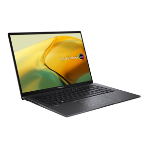 ASUS Zenbook 14, 14'', OLED, 2.8K, 90 Гц, Ryzen 5, 16 ГБ,, 512 ГБ, ENG. черный - Ноутбук