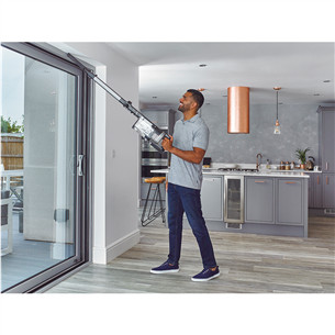 Shark Stratos Anti Hair Wrap Plus Pet Pro, 2 baterijos, pilkas/sidabro spalvos - Belaidis dulkių siurblys