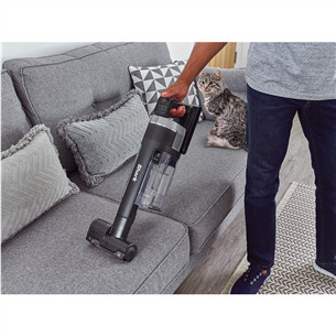 Shark Stratos Anti Hair Wrap Plus Pet Pro, 2 baterijos, pilkas/sidabro spalvos - Belaidis dulkių siurblys