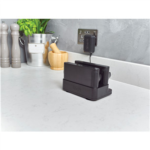 Shark Stratos Anti Hair Wrap Plus Pet Pro, 2 baterijos, pilkas/sidabro spalvos - Belaidis dulkių siurblys