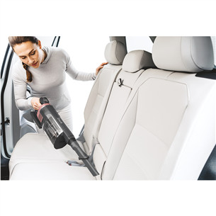 Shark Stratos Anti Hair Wrap Plus, pilkas/rausvas - Belaidis dulkių siurblys