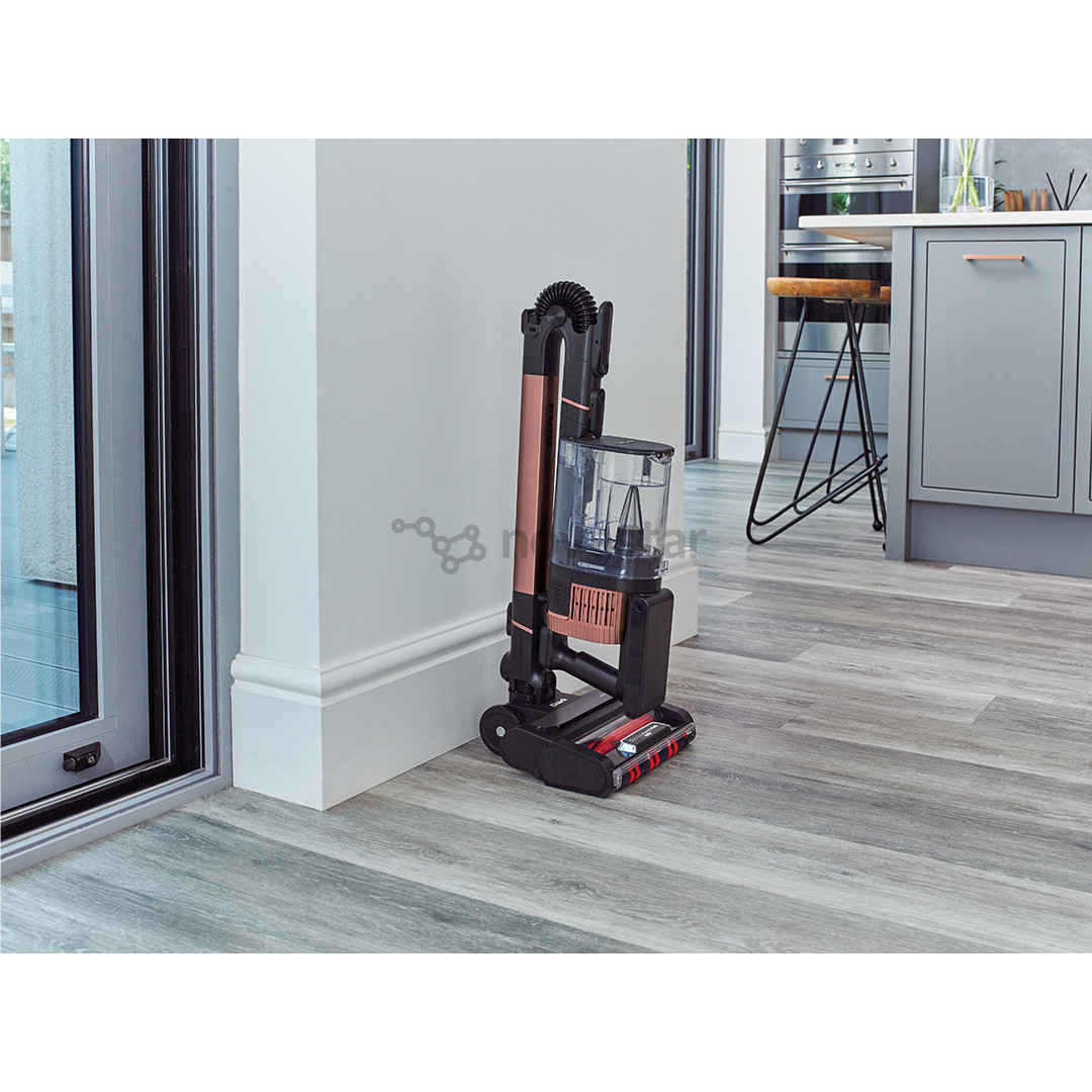 Shark Stratos Anti Hair Wrap Plus, pilkas/rausvas - Belaidis dulkių siurblys