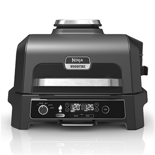 Ninja Woodfire Pro XL, juodas - Elektrinis grilis ir rūkykla OG850EU