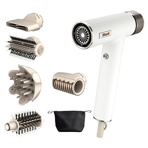 Shark SpeedStyle 5-in-1, 1700 W, baltas - Plaukų džiovintuvas