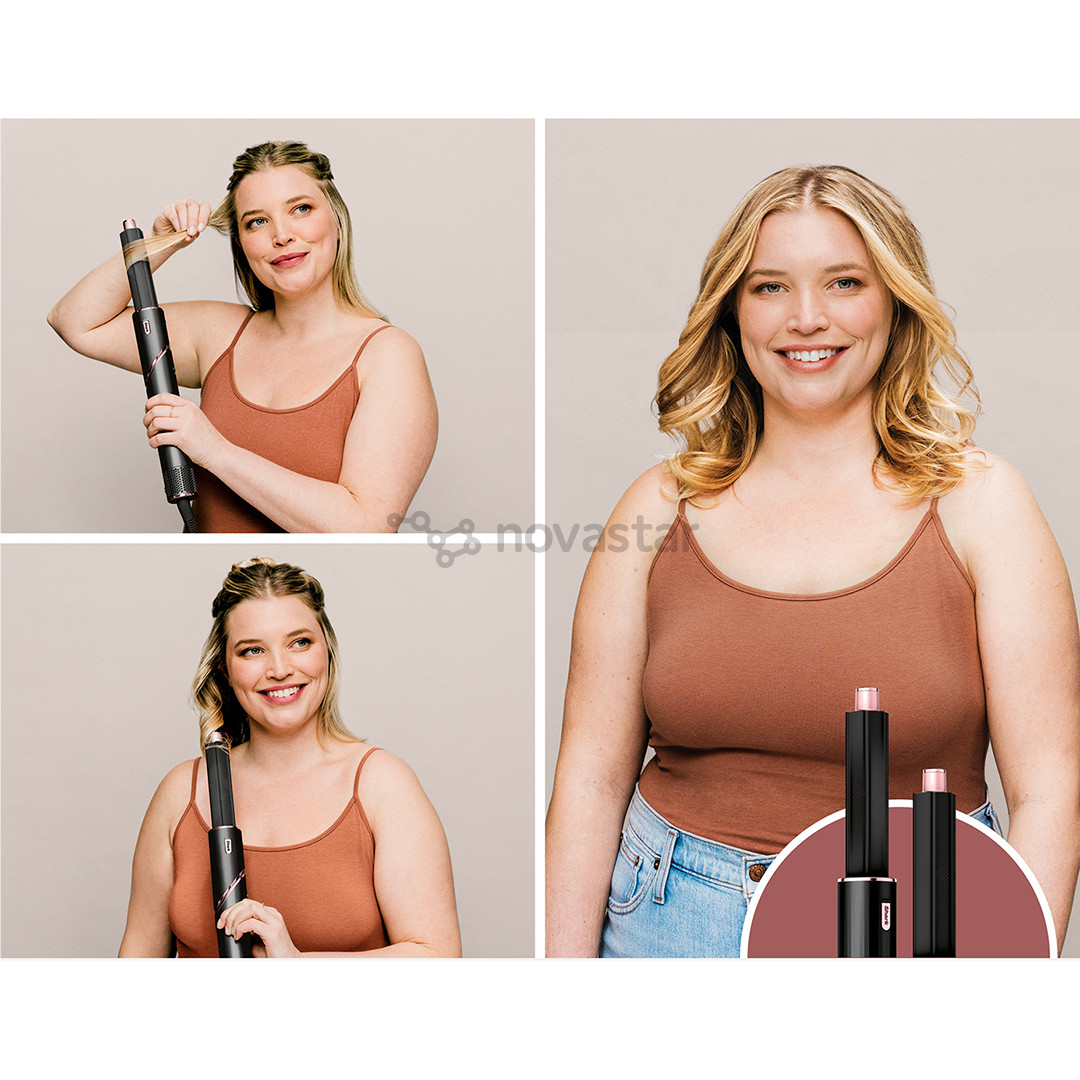 Shark FlexStyle, 1400 W, juodos - Plaukų formavimo šukos