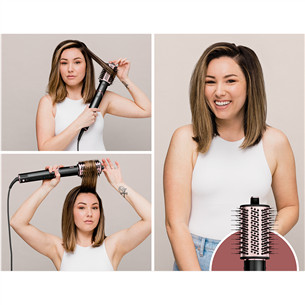 Shark FlexStyle, 1400 W, juodos - Plaukų formavimo šukos