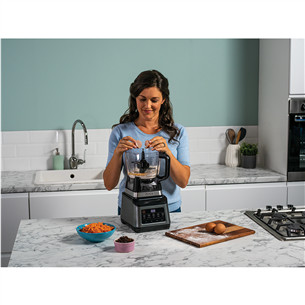 Ninja 3-in-1, Auto IQ, 1200 W, sidabro spalvos/juodas - Virtuvinis kombainas