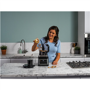 Ninja 3-in-1, Auto IQ, 1200 W, sidabro spalvos/juodas - Virtuvinis kombainas