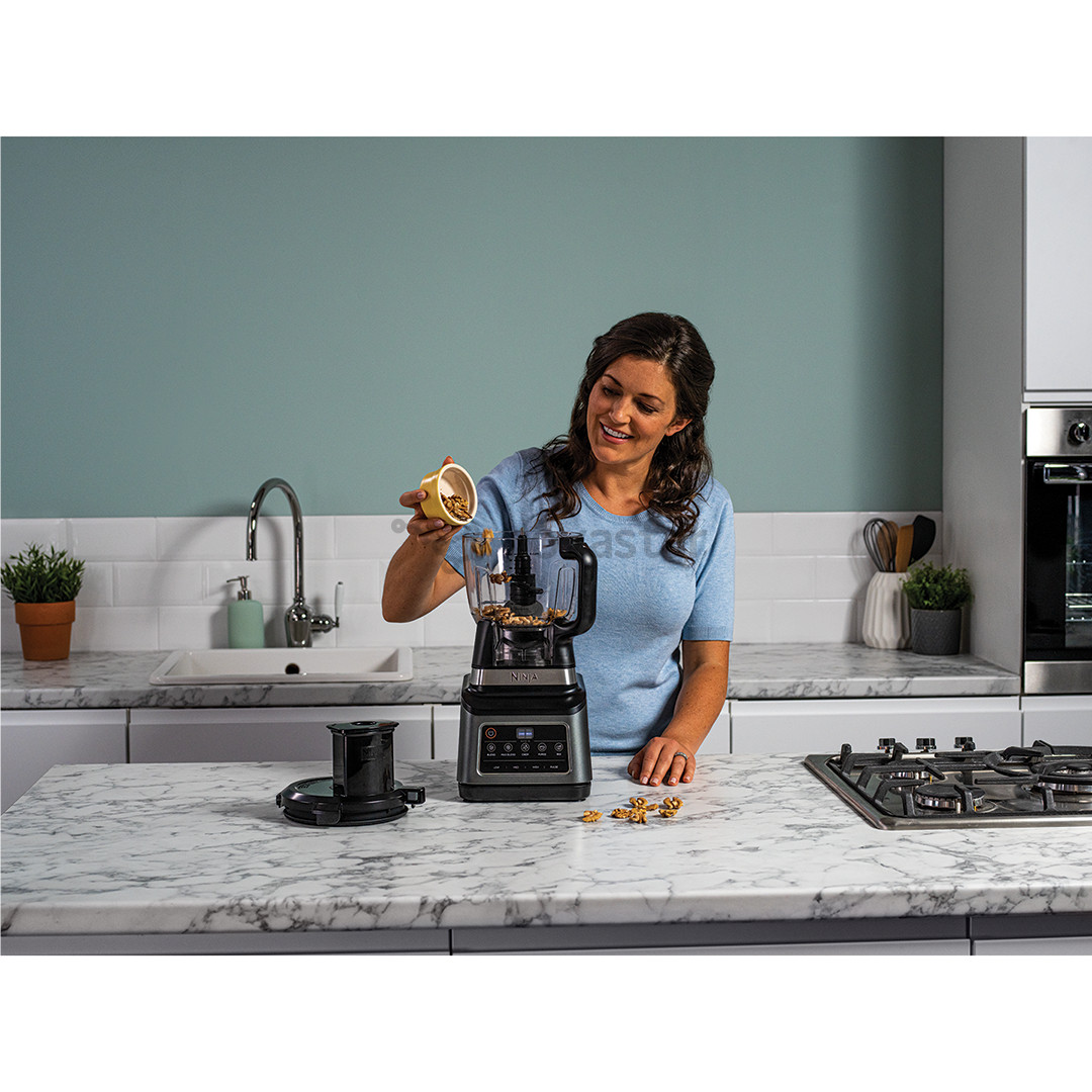 Ninja 3-in-1, Auto IQ, 1200 W, sidabro spalvos/juodas - Virtuvinis kombainas